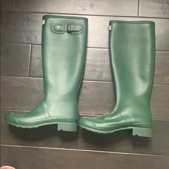Green Hunter boots - Picture 2 of 6